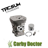 PREMIUM TACSUM CYLINDER KIT FOR HUSQVARNA 455 RANCHER 455E 460 CHAINSAW  47MM