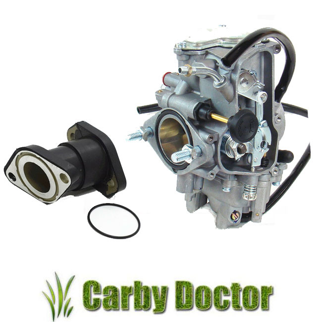 Labworkauto Carburetor & Intake Manifold Boot For Yamaha Moto 4 / Big Bear 350 YFM350