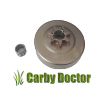 CLUTCH DRUM WITH BEARING FOR STIHL 050 051 075 076 CHAINSAWS 