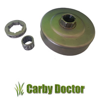 CLUTCH DRUM WITH BEARING SPLINE FOR STIHL 050 051 075 076 CHAINSAWS