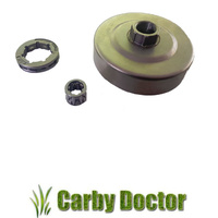 CLUTCH DRUM RIM ASSEMBLY WITH BEARING FOR STIHL MS240 MS260 024 026 MS261 CHAINSAWS 