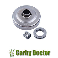 CHAINSAW CLUTCH DRUM RIM WITH BEARING FOR HUSQVARNA 340 345 350  CHAINSAWS .325 7 TOOTH