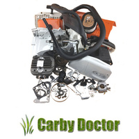 ENGINE COMPLETE PARTS FOR STIHL MS440 044 CHAINSAW CYLINDER CRANKSHAFT CRANKCASE