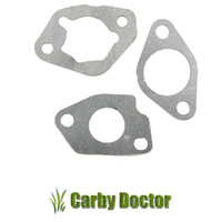 CARBURETOR GASKET KIT FOR HONDA GX340 GX390 3PCS CARBURETTOR MANIFOLD