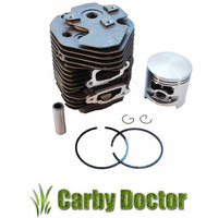 PISTON & CYLINDER KIT FOR STIHL TS760 58MM 4205 020 1200 RINGS CIRCLIPS