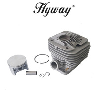 HYWAY NIKASIL CYLINDER KIT FOR MAKITA DPC DOLMAR 7300 WACKER BTS 50MM 394 130 010