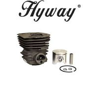 HYWAY NIKASIL CYLINDER KIT FOR HUSQVARNA 340 345 350 3551 CHAINSAWS 44MM