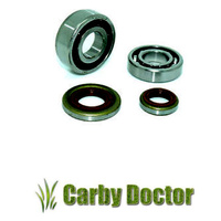 PAIR OF CRANKSHAFT BEARINGS WITH OIL SEALS FOR STIHL 038 MS380 CHAINSAWS