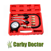 ENGINE COMPRESSION TESTER FOR CHAINSAWS BRUSHCUTTER 2 STROKE & 4 STROKE ENGINES