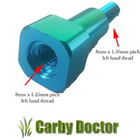 TRIMMER HEAD ARBOR FOR TRIMMERS 8MM x 1.25 PITCH FEMALE LEFT HAND THREAD