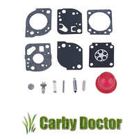 REPAIR KIT FOR CARBURETOR ZAMA RB-117 TRIMMER POULAN RYOBI C1U-W19