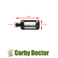 FUEL FILTER FOR STIHL HONDA ECHO TALON WHIPPER SNIPPER TRIMMER BRUSHCUTTER