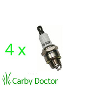 4 x Spark Plug for Mower CJ8  Victa  Masport  Rover  Briggs & Stratton