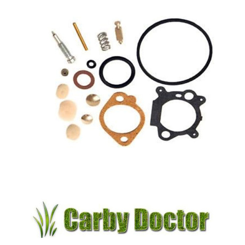 CARBURETOR REPAIR KIT FOR BRIGGS & STRATTON ENGINES MOWER 493762 QUANTUM