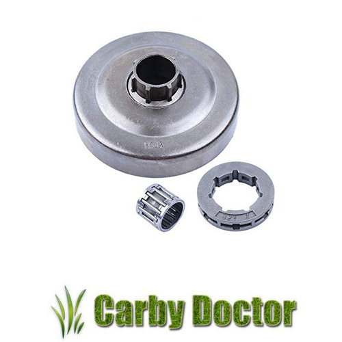CHAINSAW CLUTCH DRUM RIM WITH BEARING FOR HUSQVARNA 340 345 350  CHAINSAWS .325 7 TOOTH