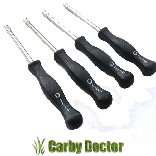 SET OF TUNING SCREWDRIVERS FOR CARBURETOR  STIHL  RYOBI   HOMELITE  HUSQVARNA