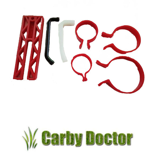 RING COMPRESSORS & PISTON STOP TOOL KIT FOR 2 STROKE SMALL ENGINES