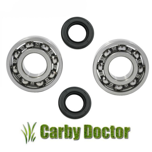 PAIR OF CRANKSHAFT BEARINGS WITH OIL SEALS FOR STIHL MS280 MS311 MS391 CHAINSAWS