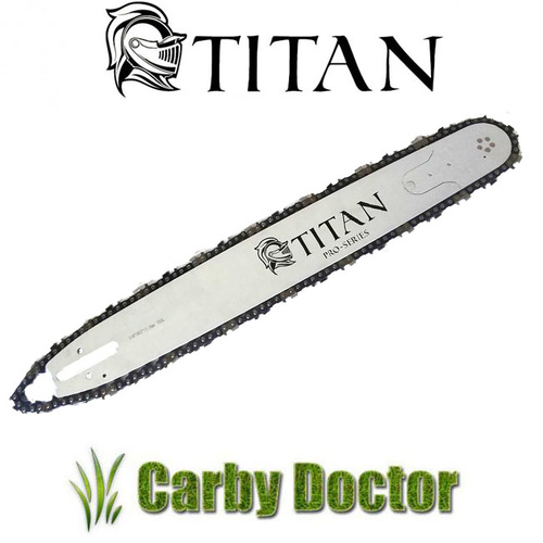 TITAN 18" SOLID BAR & CHAIN COMBO .325” .058” 72DL FOR HUSQVARNA 261 262 351 353 357 CHAINSAWS