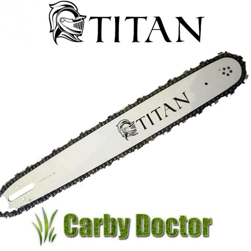 TITAN 20" BAR & CHAIN COMBO 3/8” .058” 72DL FOR HUSQVARNA 272 285 371 372 395 CHAINSAWS