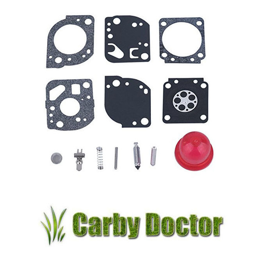 REPAIR KIT FOR CARBURETOR ZAMA RB-117 TRIMMER POULAN RYOBI C1U-W19